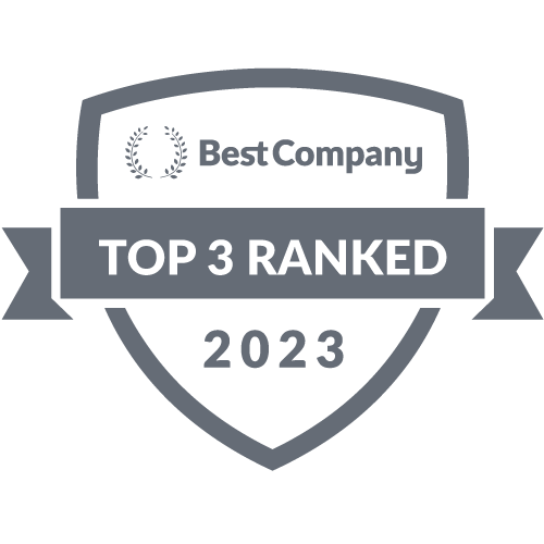 Top 3 Ranked Best Company 2023 logo